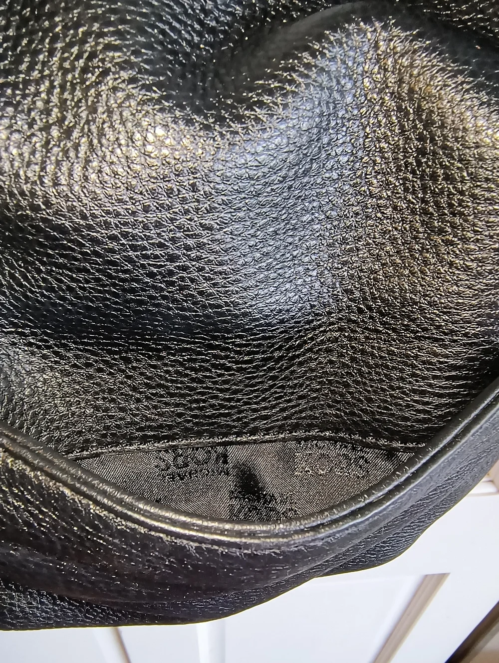 Michael Kors Fulton Large Black Leather Shoulder Bucket Bag EUC - Picture 10 of 13